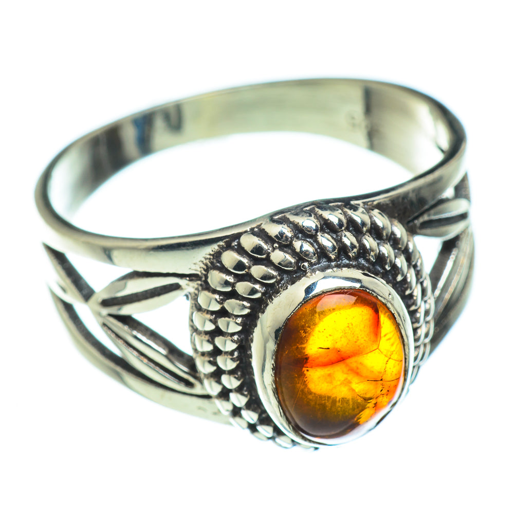 Baltic Amber Rings handcrafted by Anasilvercos - RING46737