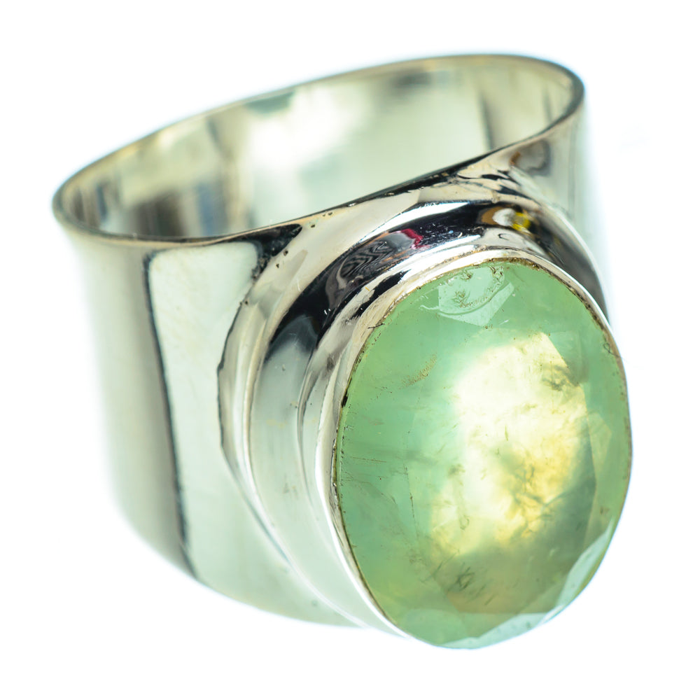 Prehnite Rings handcrafted by Anasilvercos - RING46762
