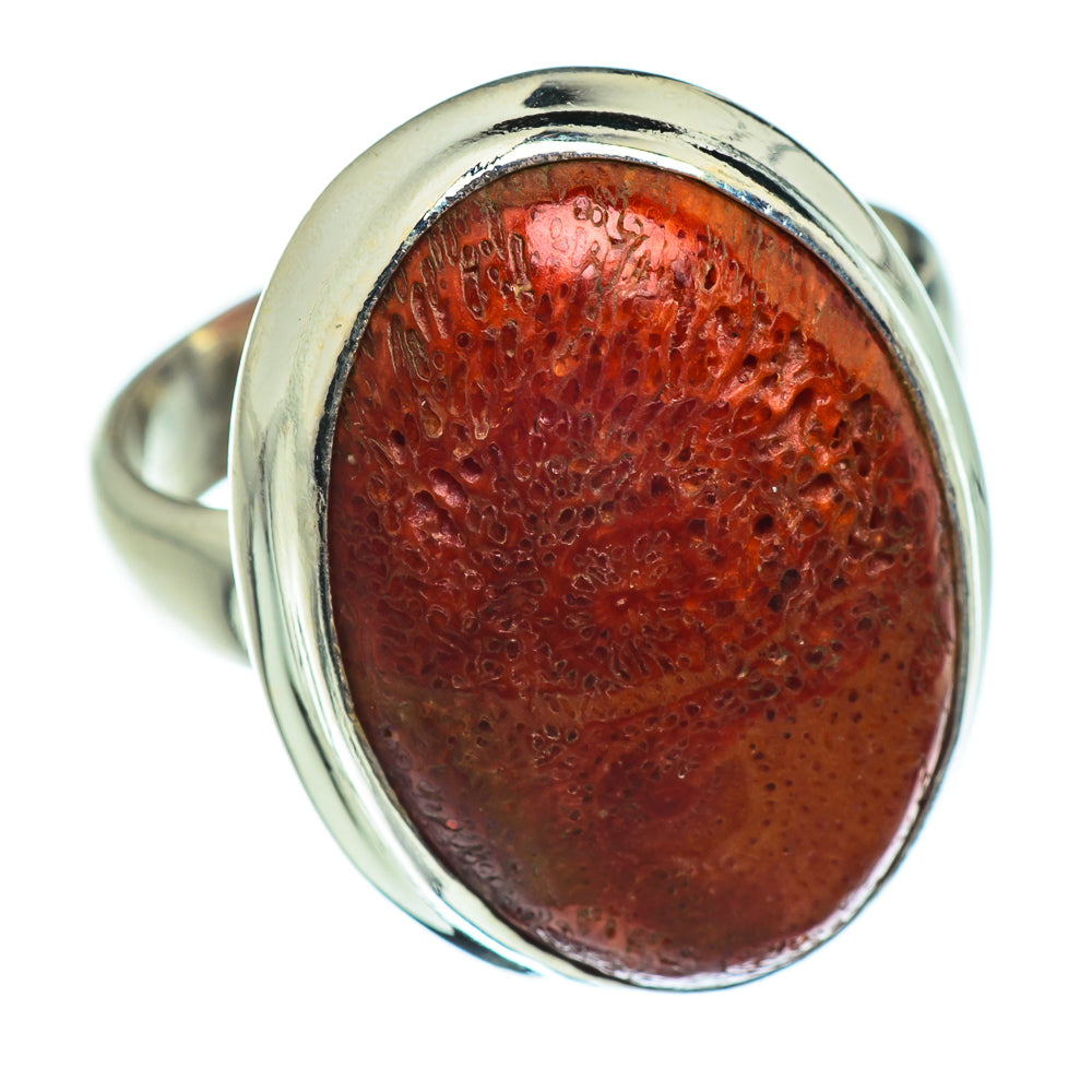 Sponge Coral Rings handcrafted by Anasilvercos - RING46768