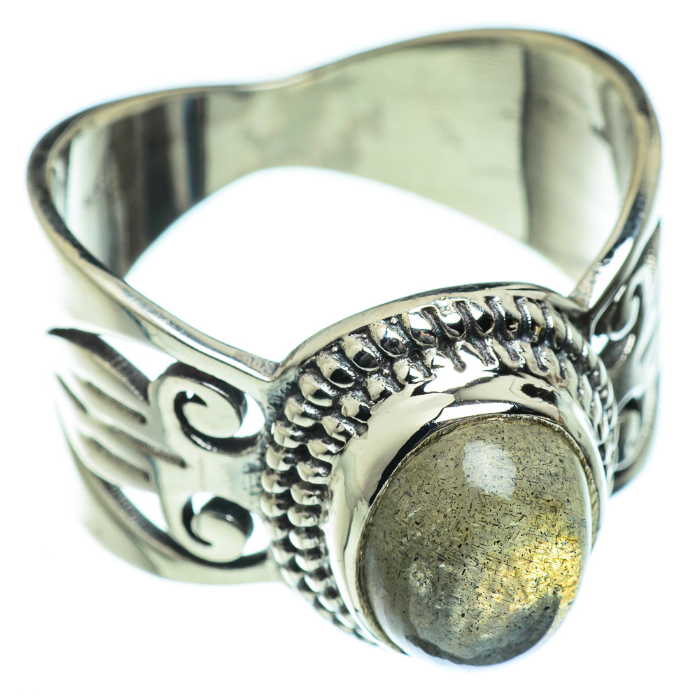 Labradorite Rings handcrafted by Anasilvercos - RING46786