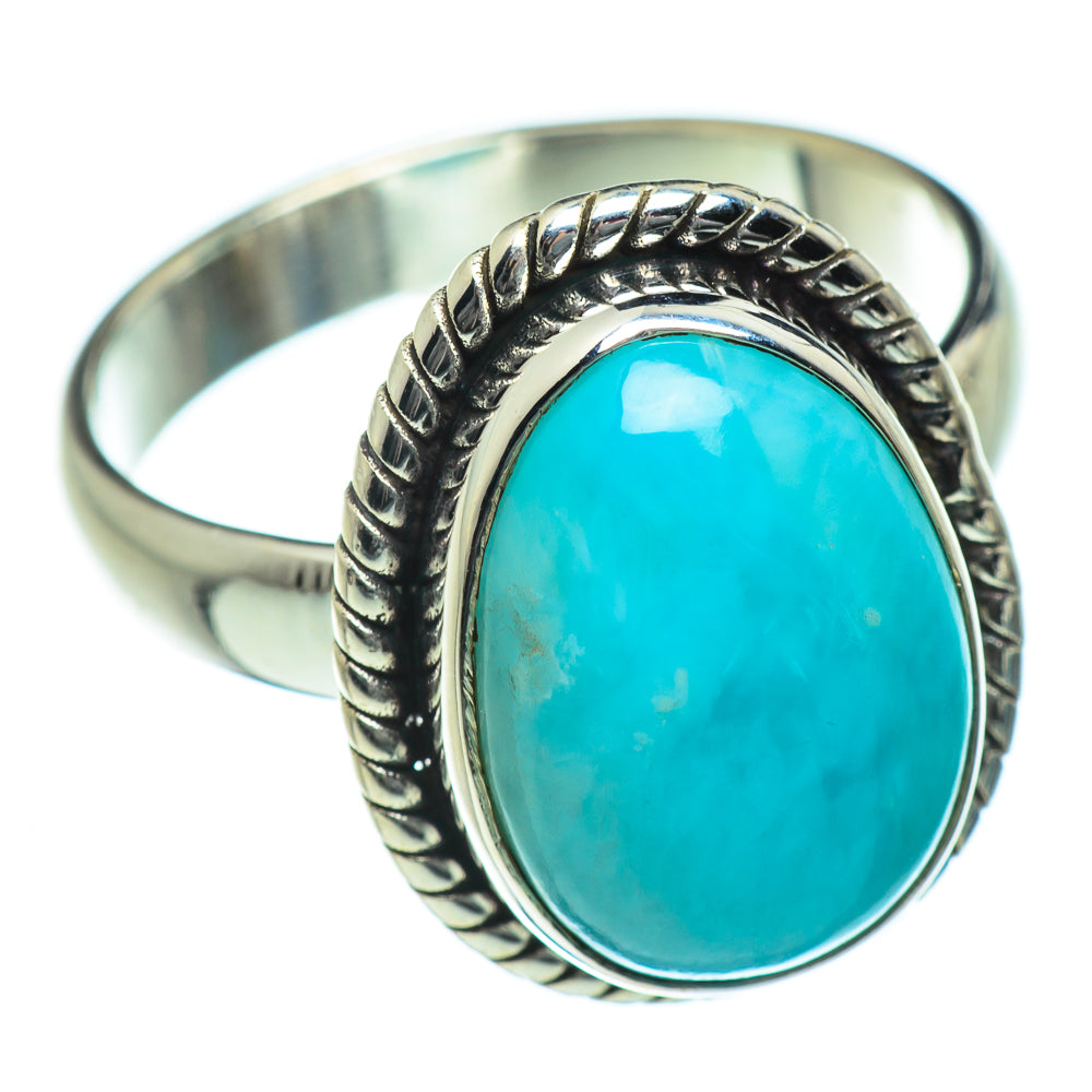 Larimar Rings handcrafted by Anasilvercos - RING46788