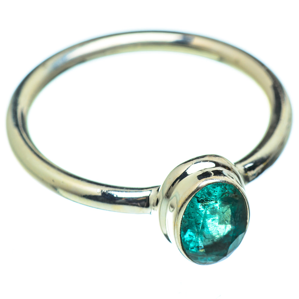 Zambian Emerald Rings handcrafted by Anasilvercos - RING46792