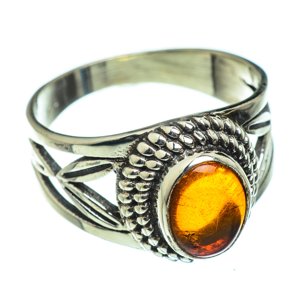 Baltic Amber Rings handcrafted by Anasilvercos - RING46795