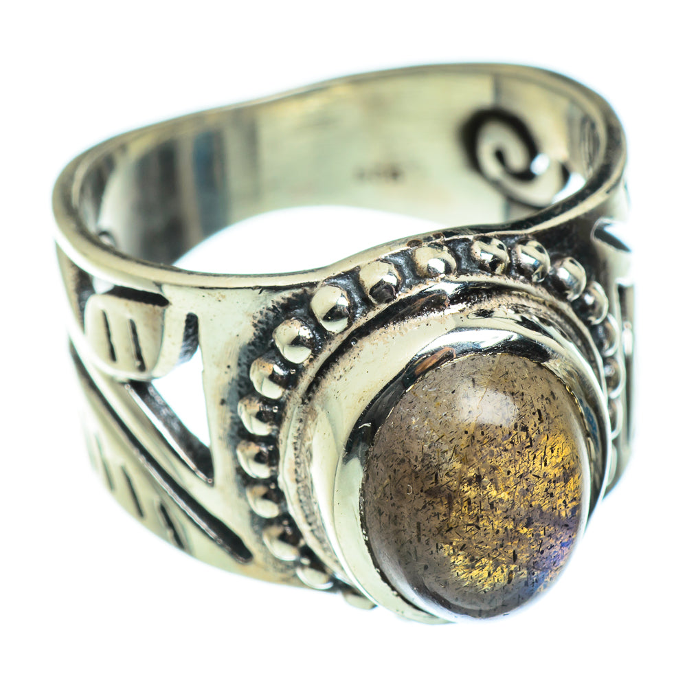 Labradorite Rings handcrafted by Anasilvercos - RING46844
