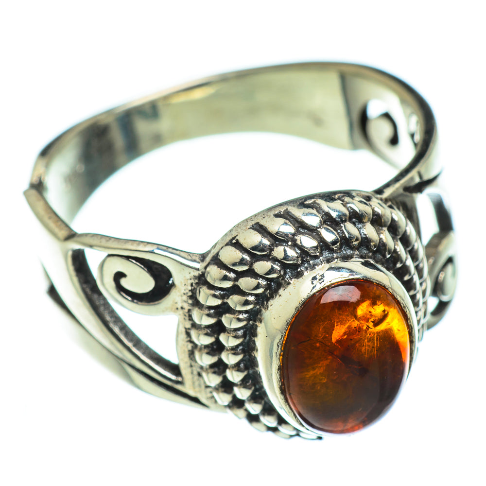 Baltic Amber Rings handcrafted by Anasilvercos - RING46874