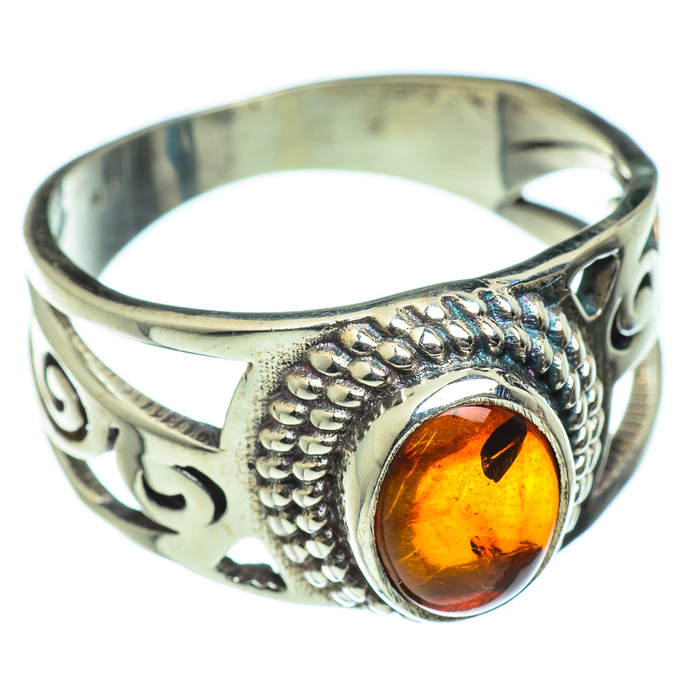 Baltic Amber Rings handcrafted by Anasilvercos - RING46901