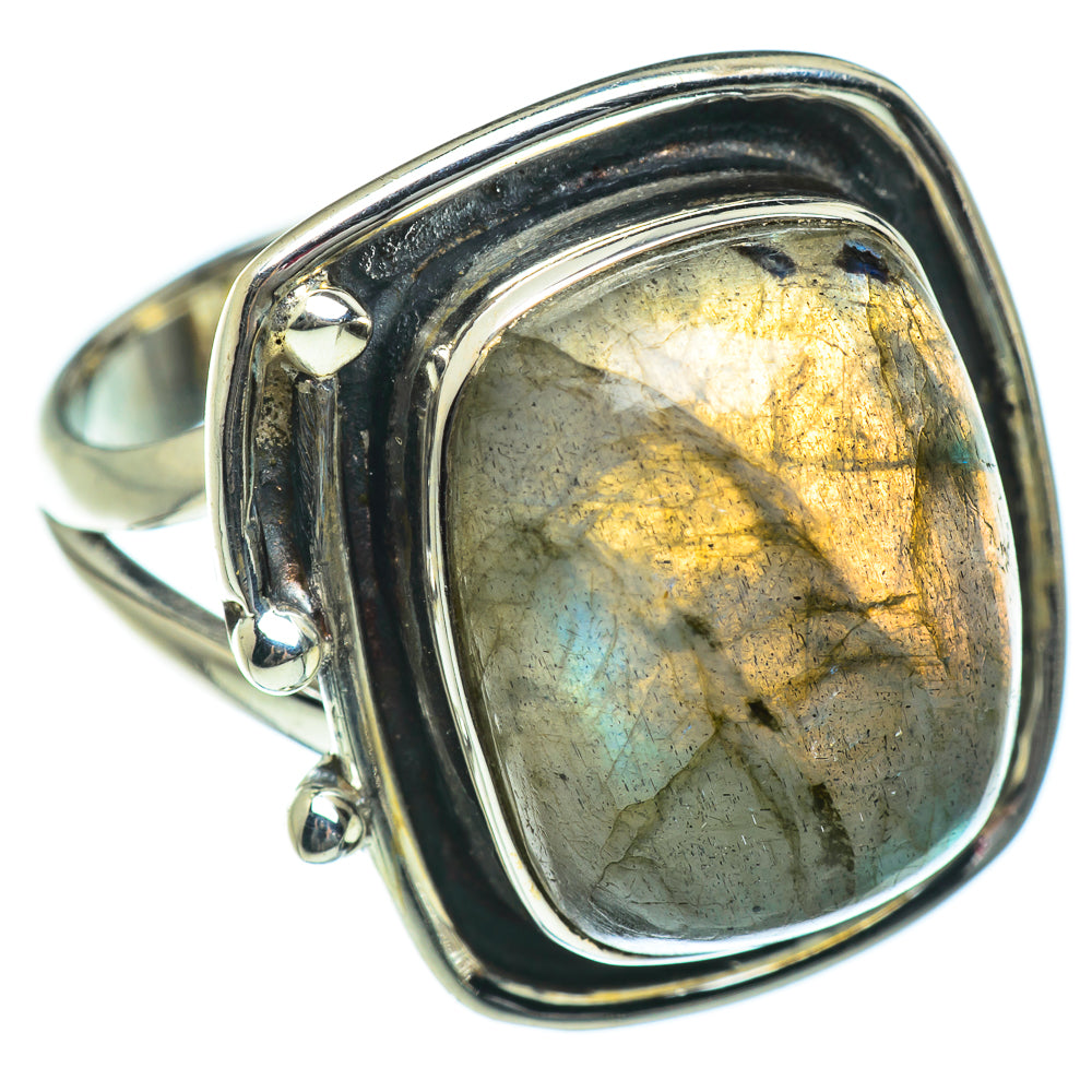 Labradorite Rings handcrafted by Anasilvercos - RING46933