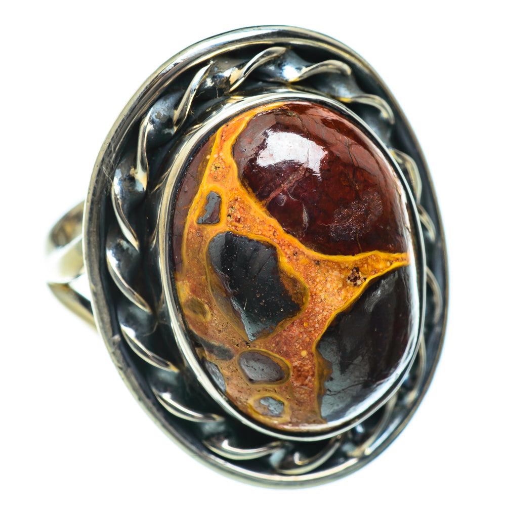 Chert Breccia Rings handcrafted by Anasilvercos - RING46937