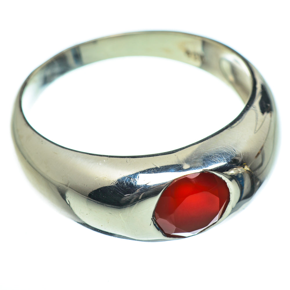 Red Onyx Rings handcrafted by Anasilvercos - RING46940
