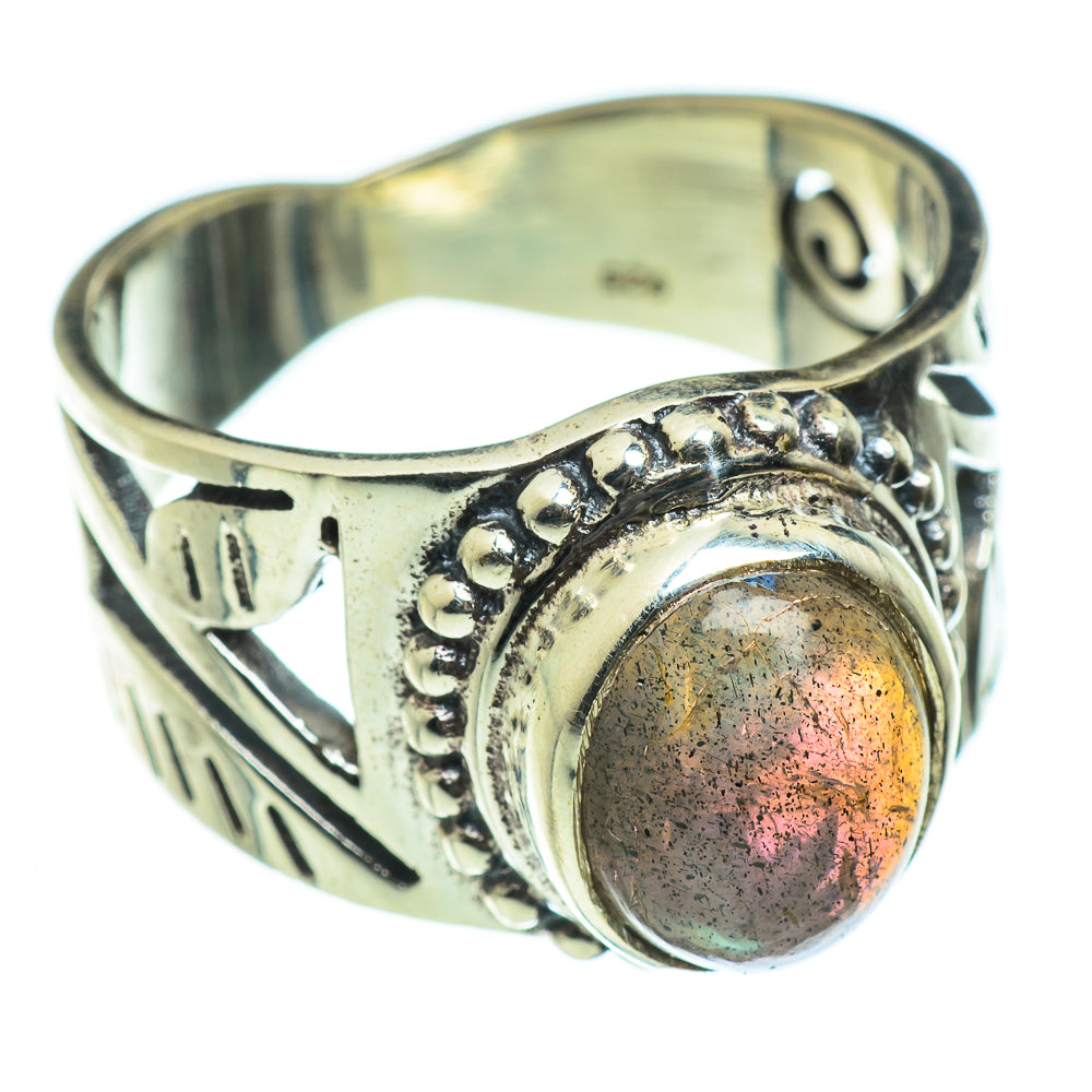 Labradorite Rings handcrafted by Anasilvercos - RING46997