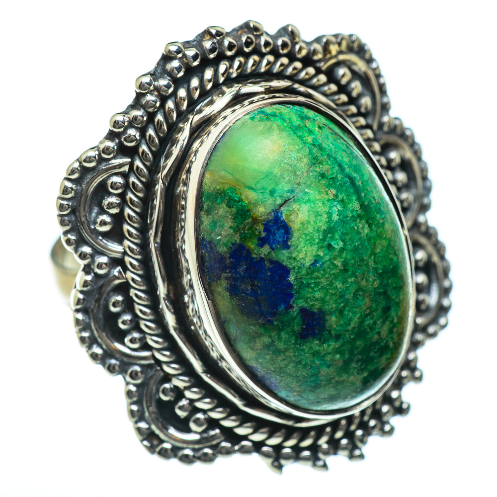 Azurite Rings handcrafted by Anasilvercos - RING47057