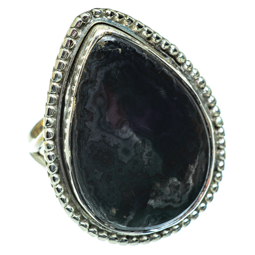Psilomelane Rings handcrafted by Anasilvercos - RING47075