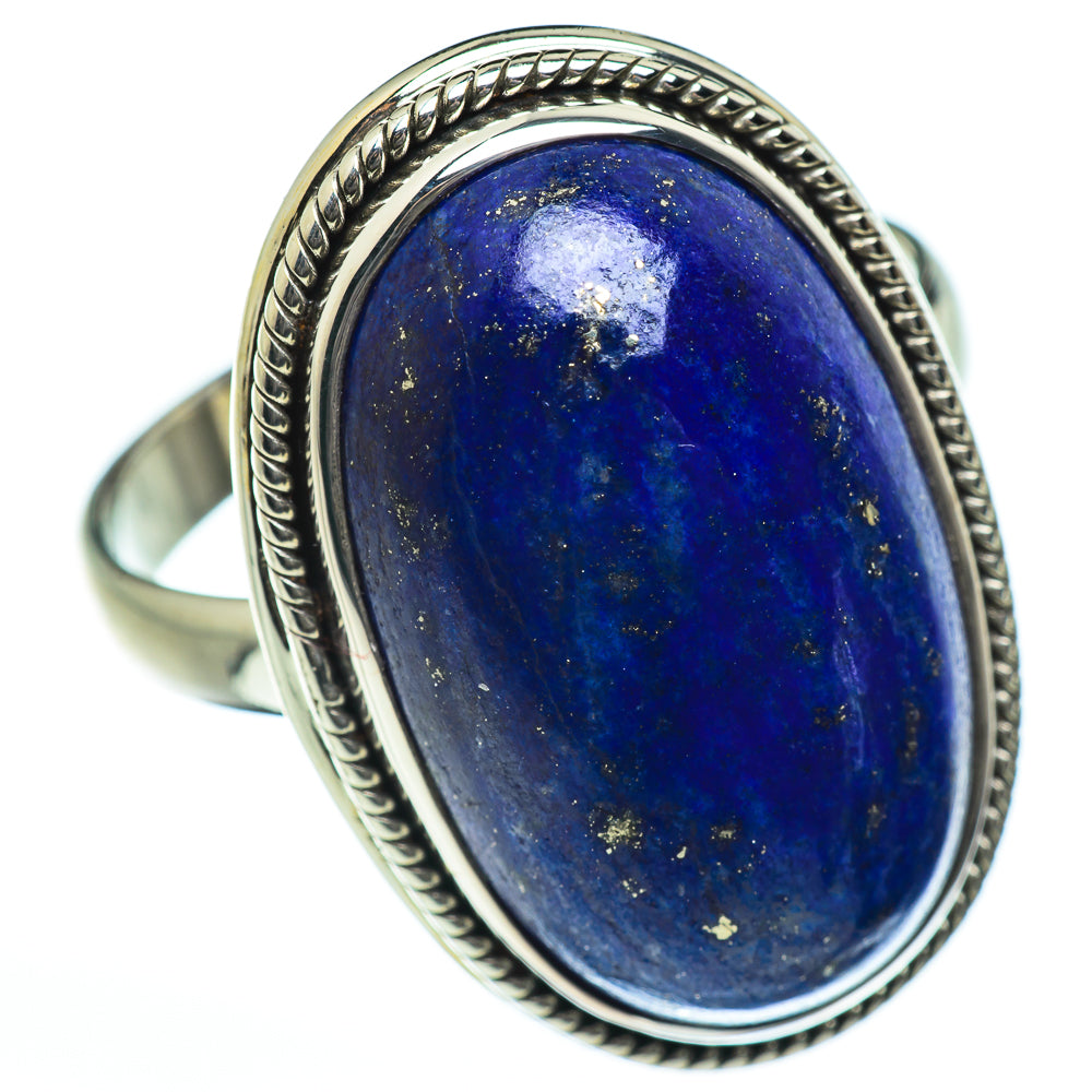 Lapis Lazuli Rings handcrafted by Anasilvercos - RING47123