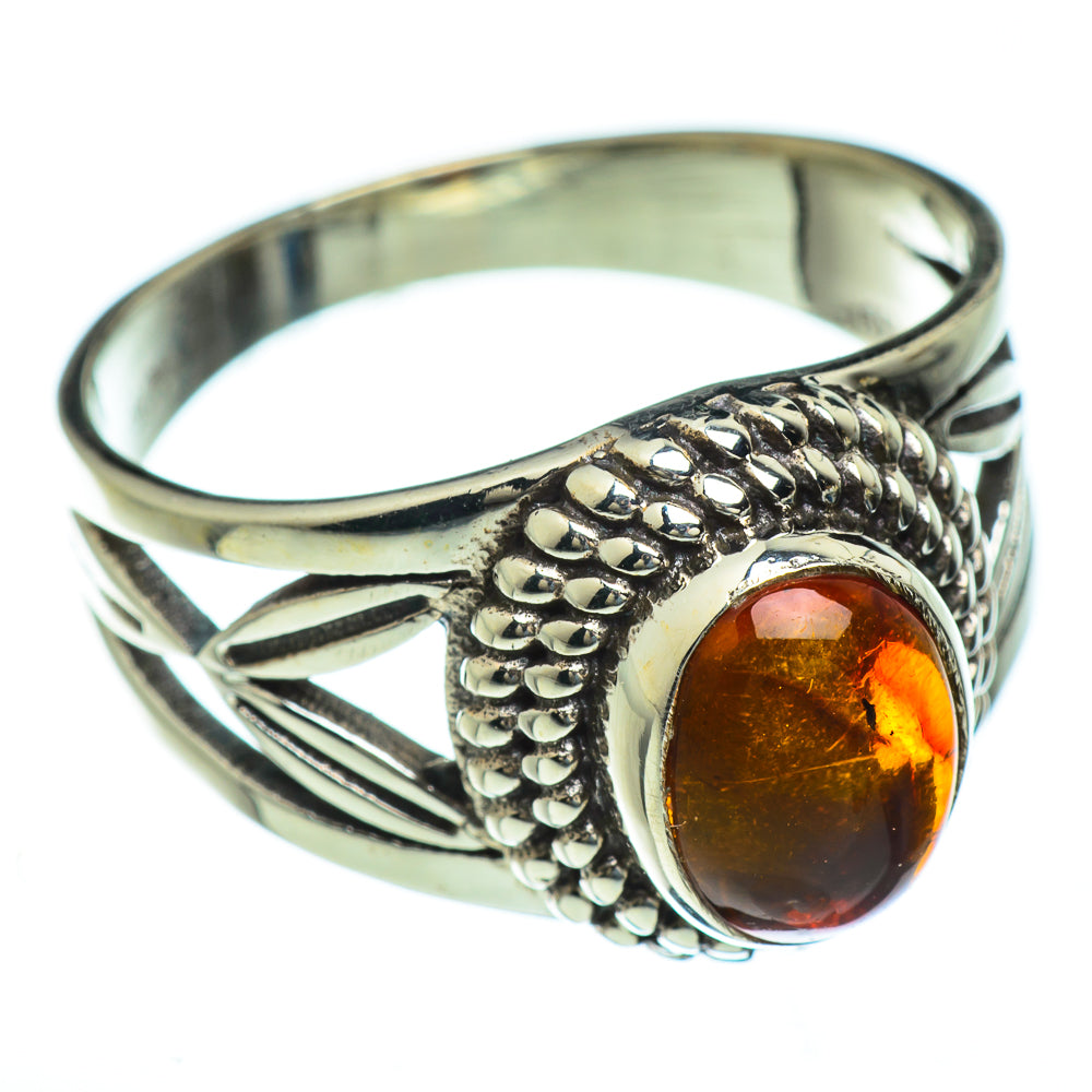 Baltic Amber Rings handcrafted by Anasilvercos - RING47219