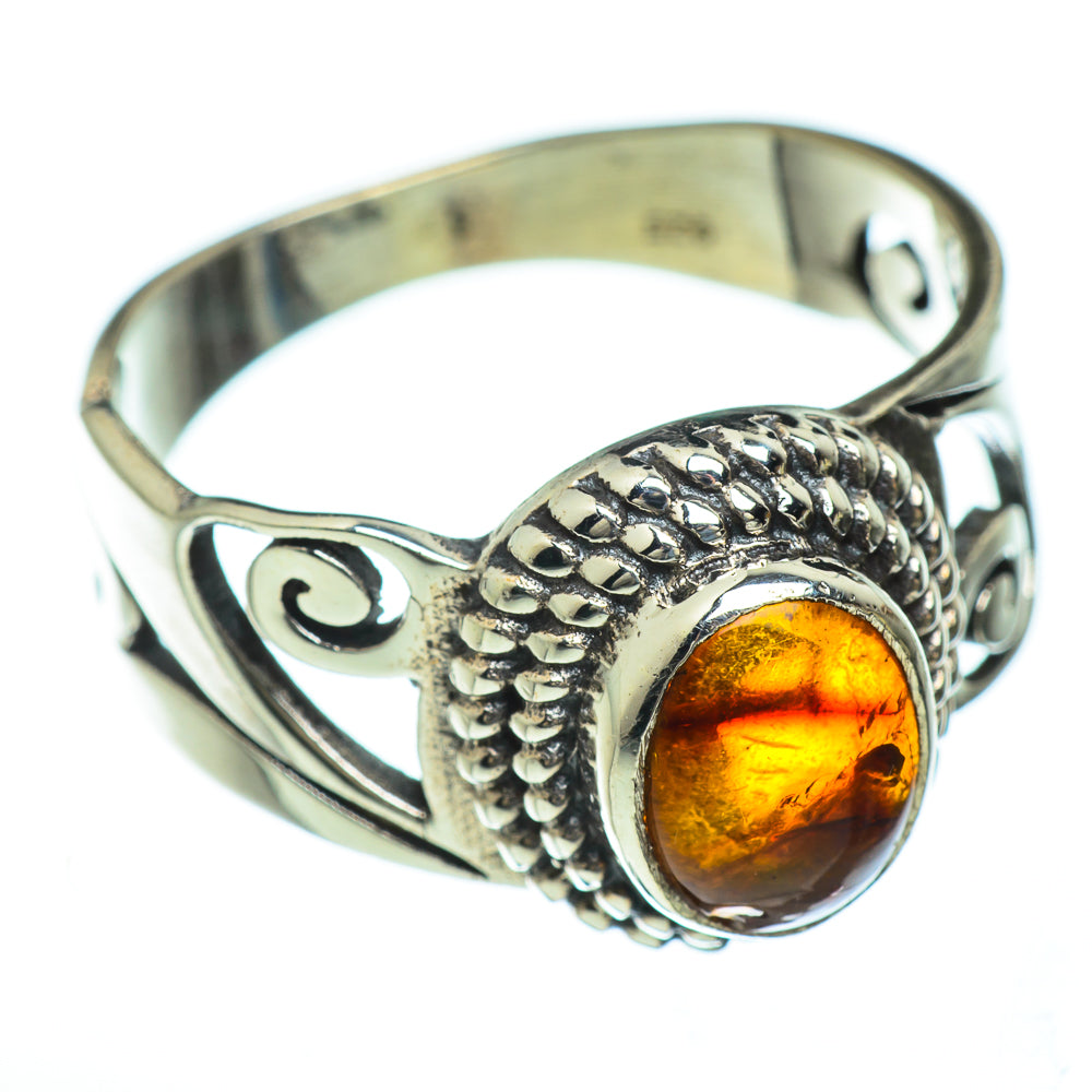 Baltic Amber Rings handcrafted by Anasilvercos - RING47220