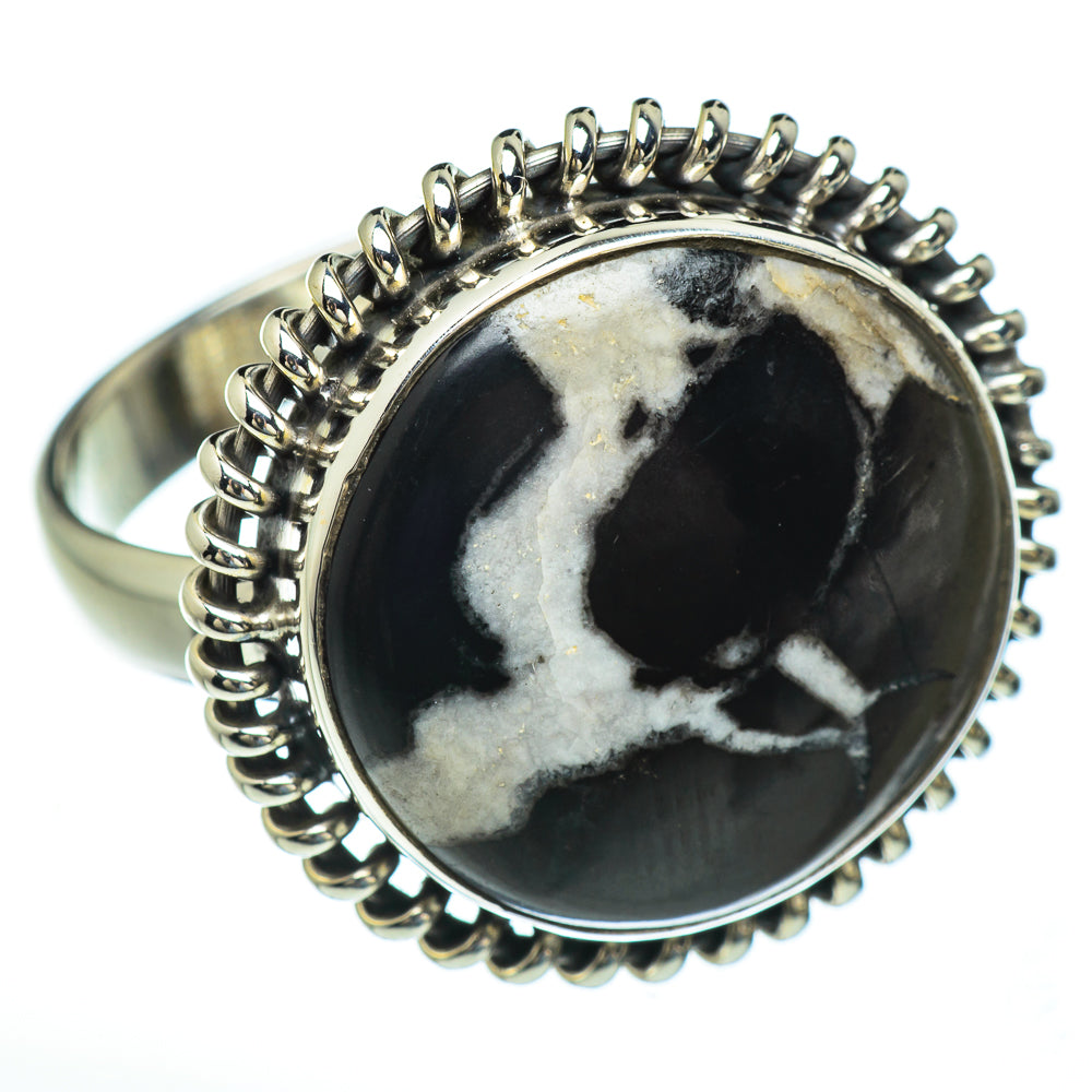 Pinolith Jasper Rings handcrafted by Anasilvercos - RING47228