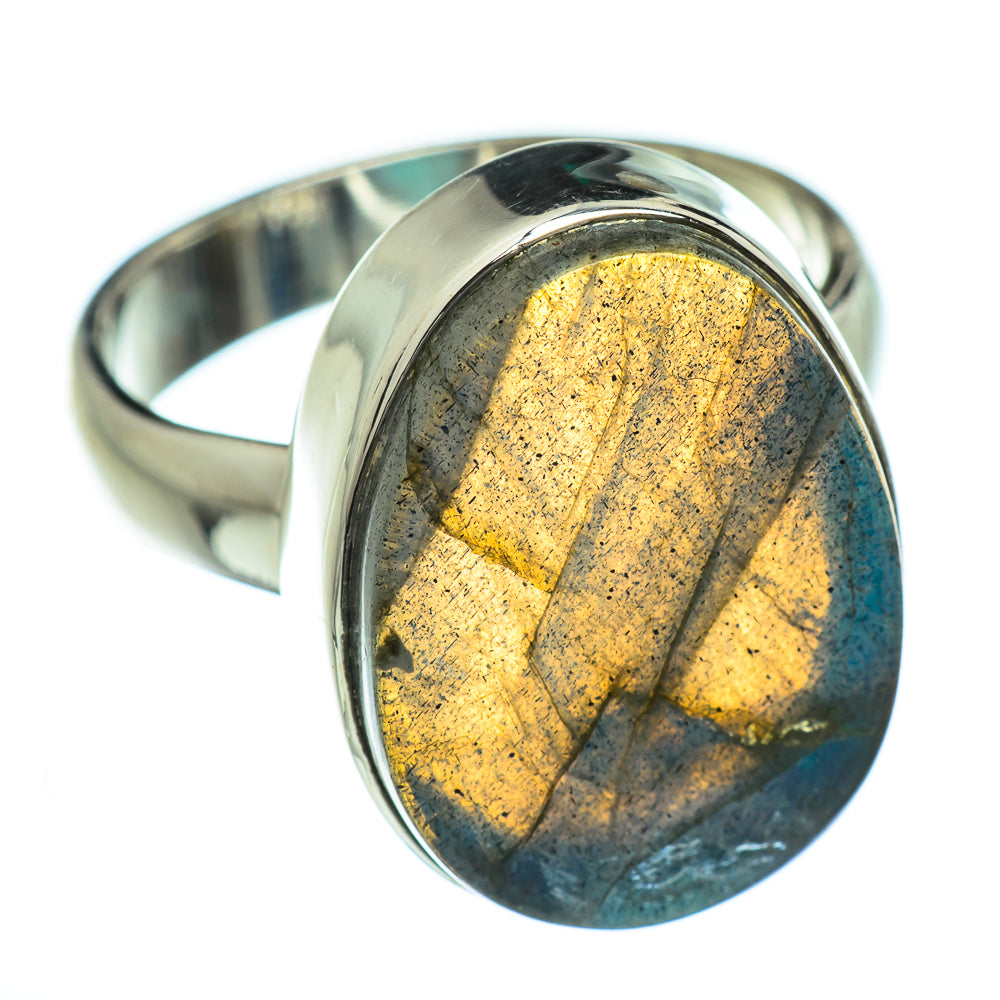 Labradorite Rings handcrafted by Anasilvercos - RING47237