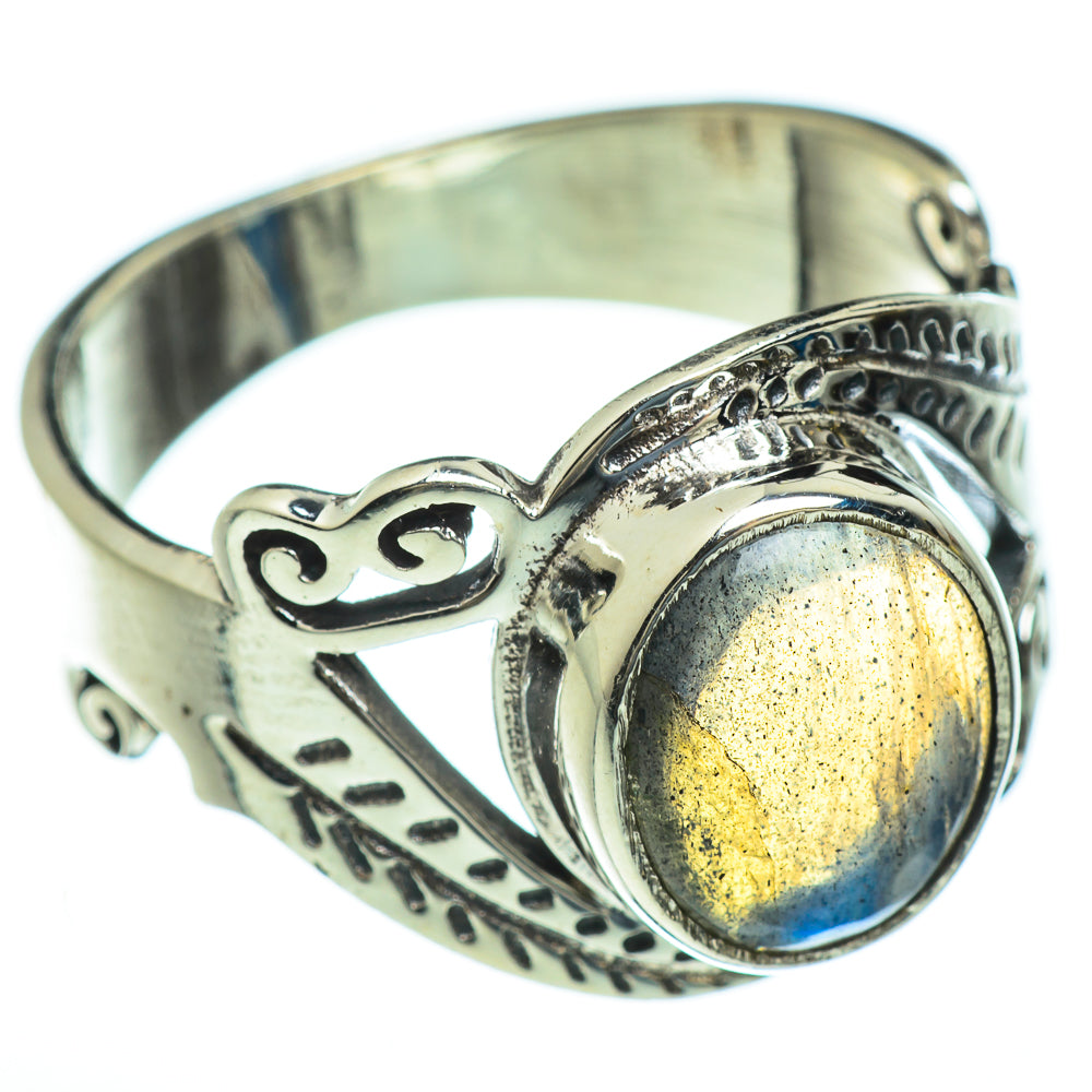 Labradorite Rings handcrafted by Anasilvercos - RING47267