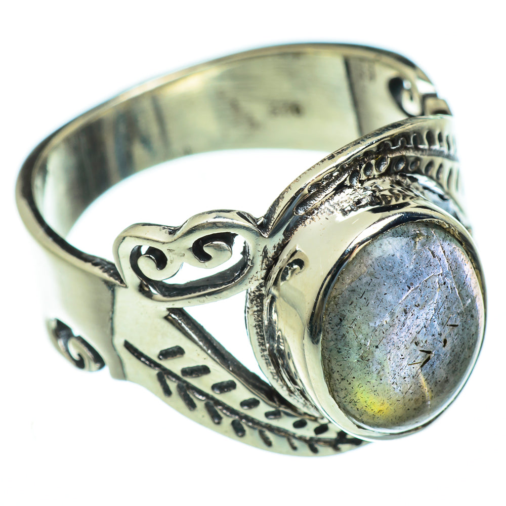 Labradorite Rings handcrafted by Anasilvercos - RING47273