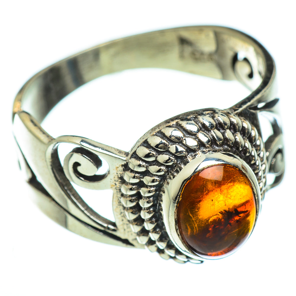 Baltic Amber Rings handcrafted by Anasilvercos - RING47306
