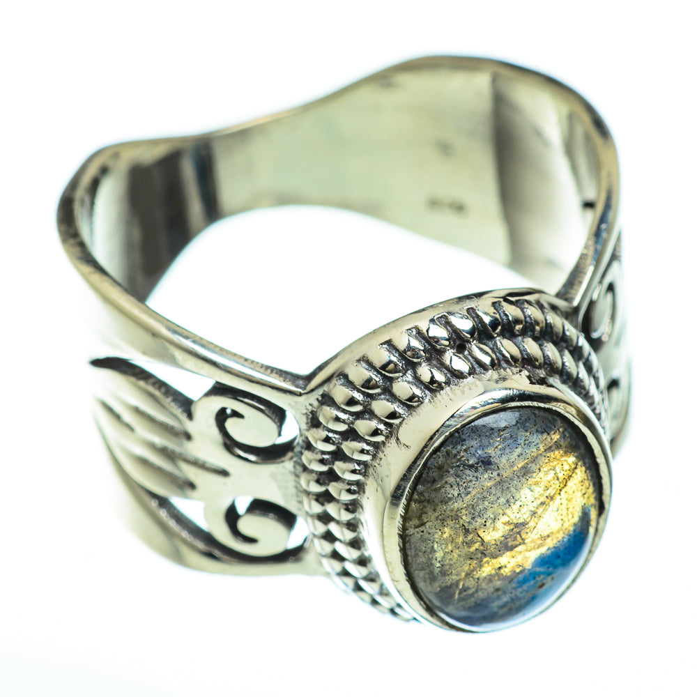 Labradorite Rings handcrafted by Anasilvercos - RING47325