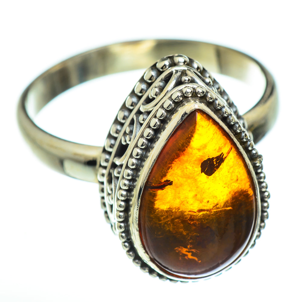 Baltic Amber Rings handcrafted by Anasilvercos - RING47338
