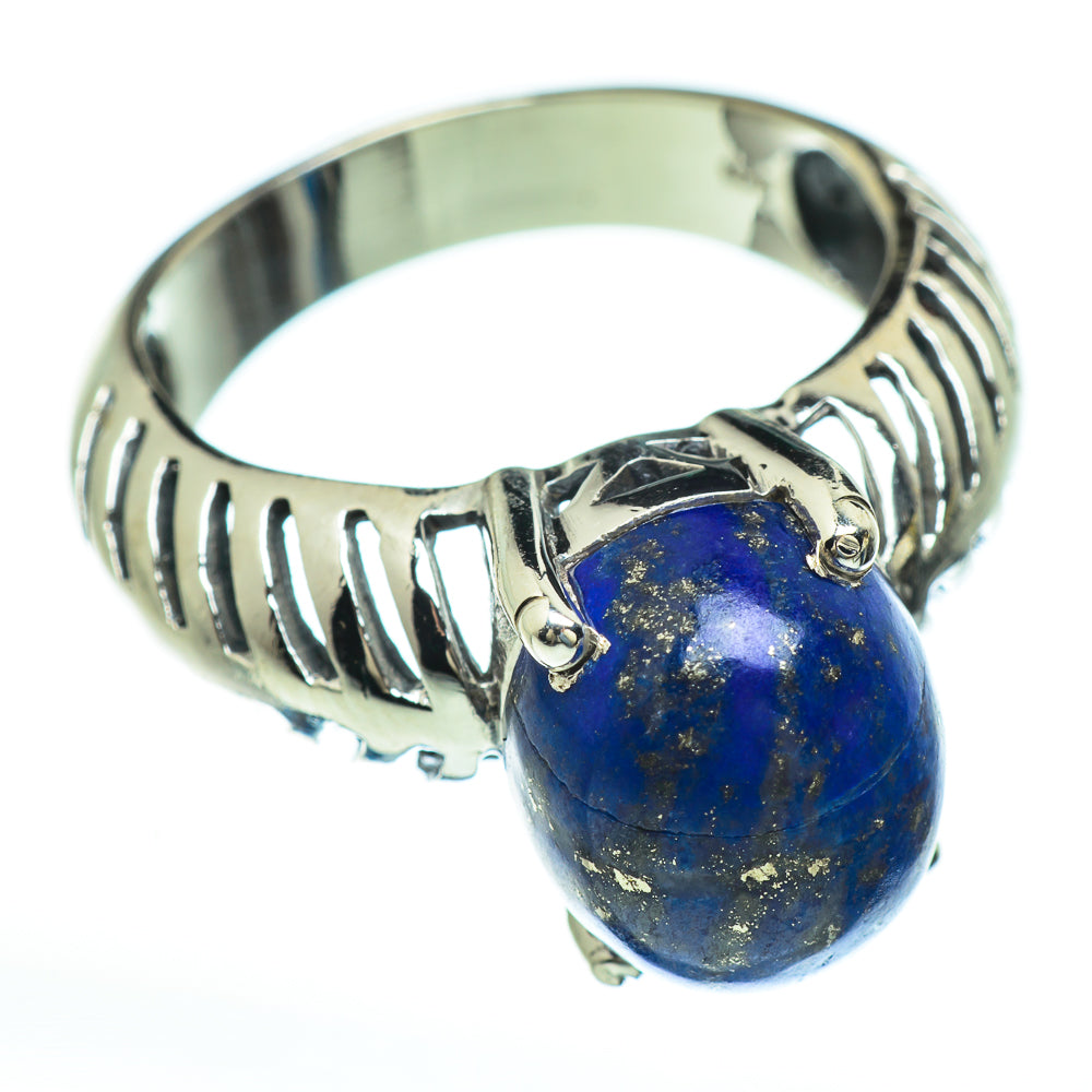 Lapis Lazuli Rings handcrafted by Anasilvercos - RING47357