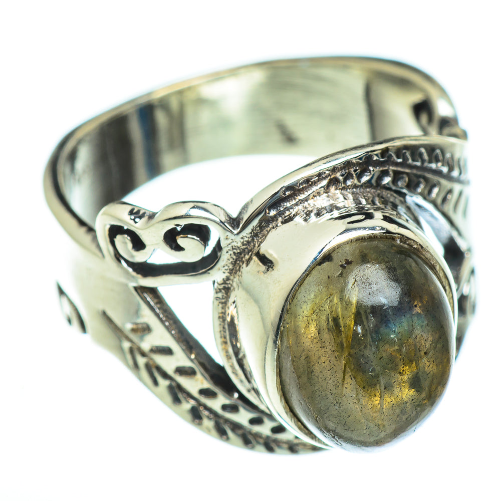 Labradorite Rings handcrafted by Anasilvercos - RING47378
