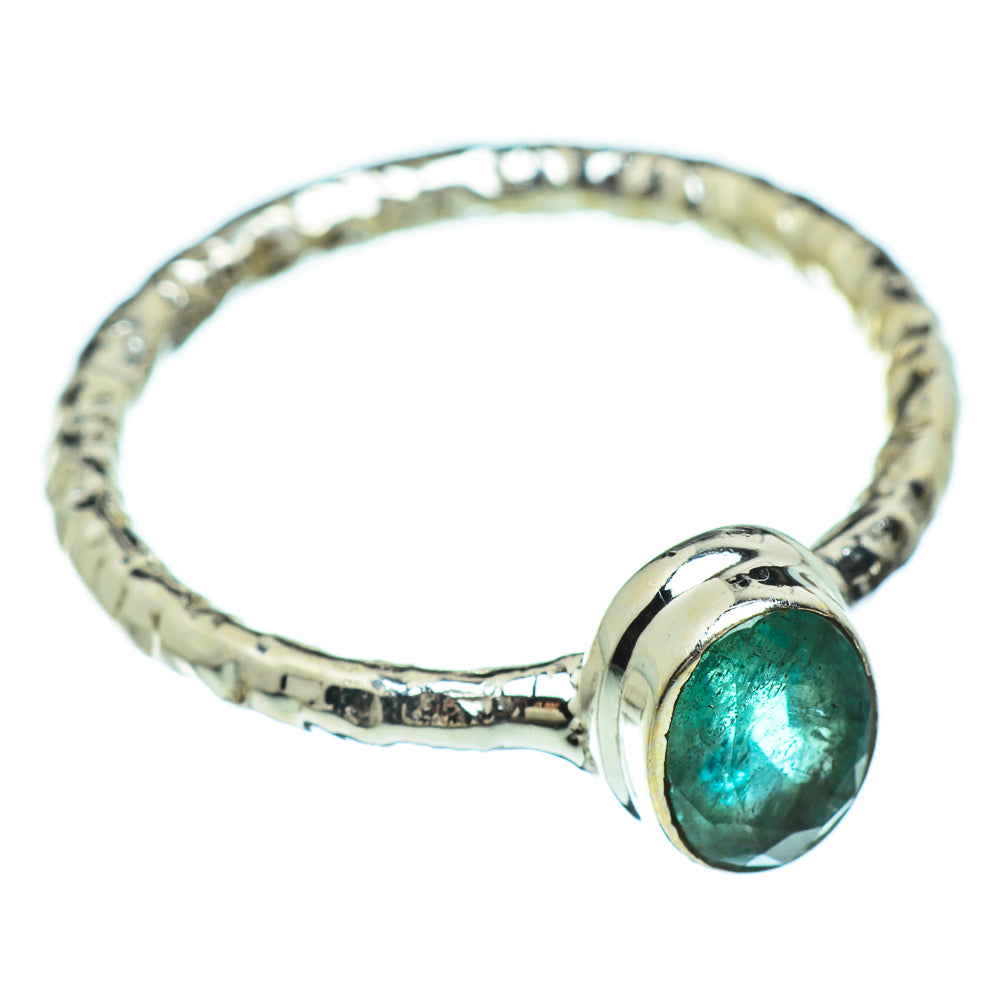 Zambian Emerald Rings handcrafted by Anasilvercos - RING47390