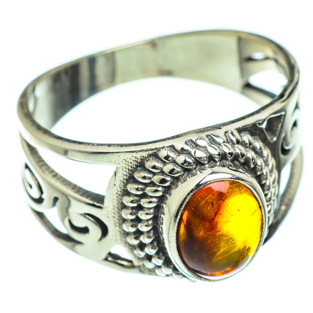 Baltic Amber Rings handcrafted by Anasilvercos - RING47418