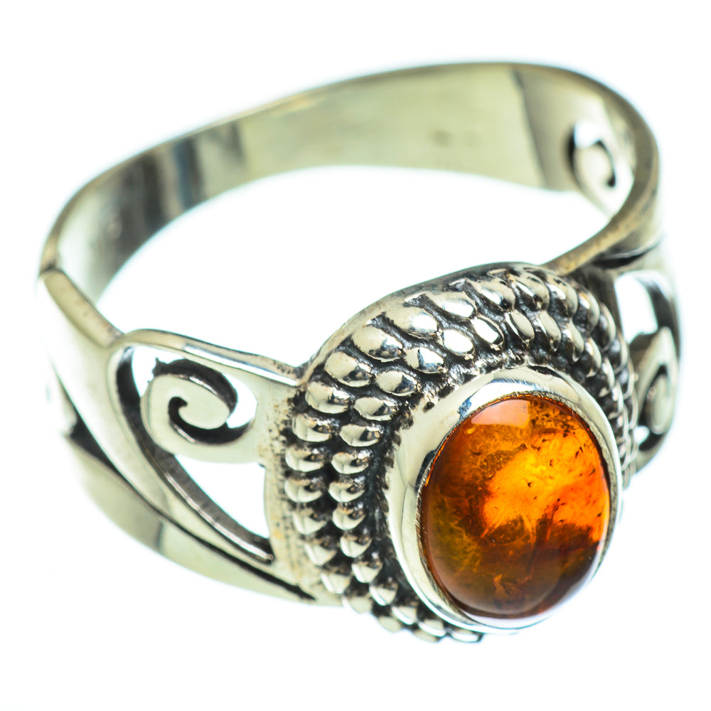 Baltic Amber Rings handcrafted by Anasilvercos - RING47420