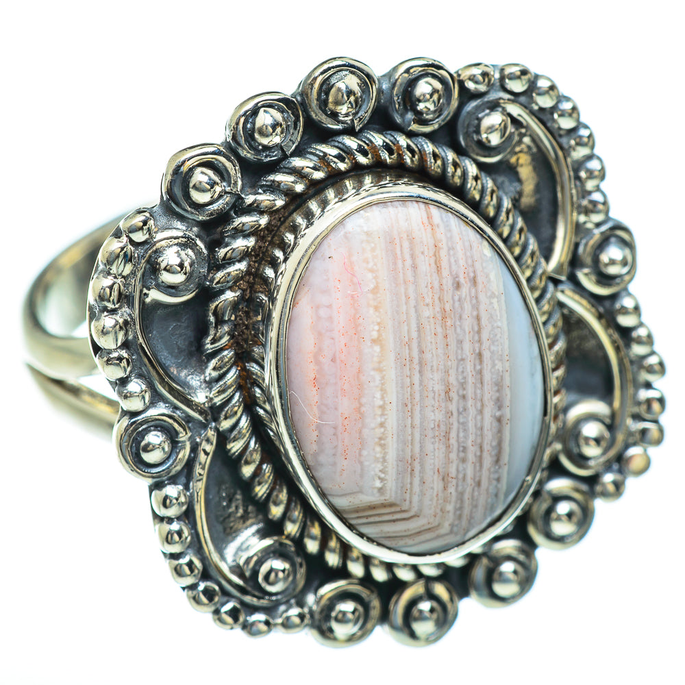 Scolecite Rings handcrafted by Anasilvercos - RING47441