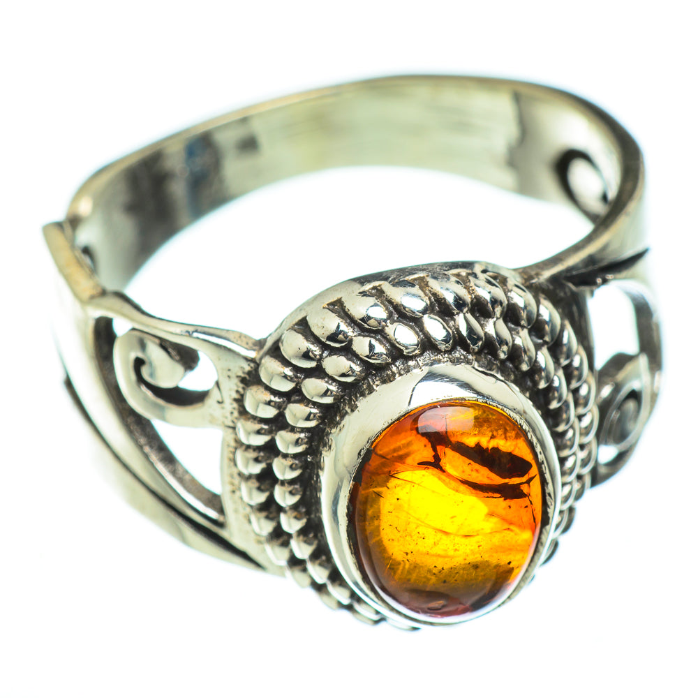 Baltic Amber Rings handcrafted by Anasilvercos - RING47442
