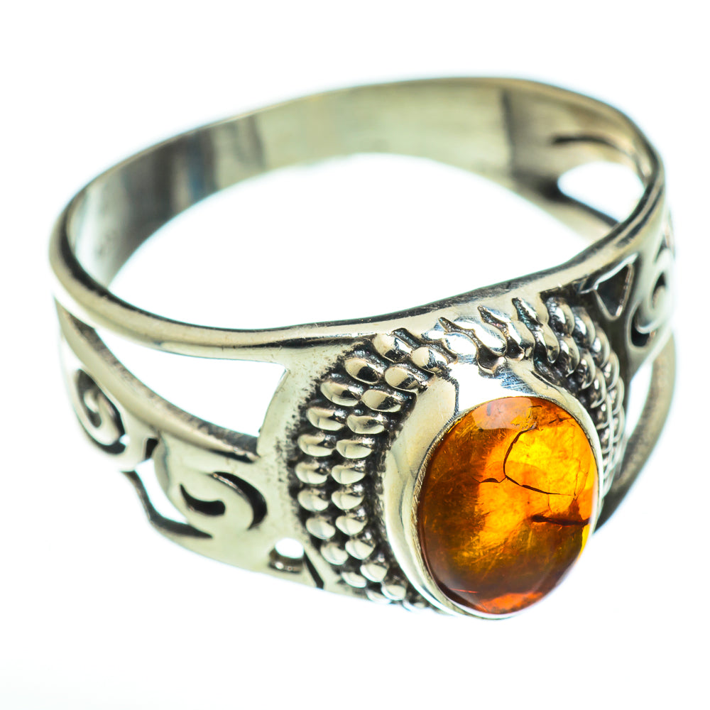 Baltic Amber Rings handcrafted by Anasilvercos - RING47444
