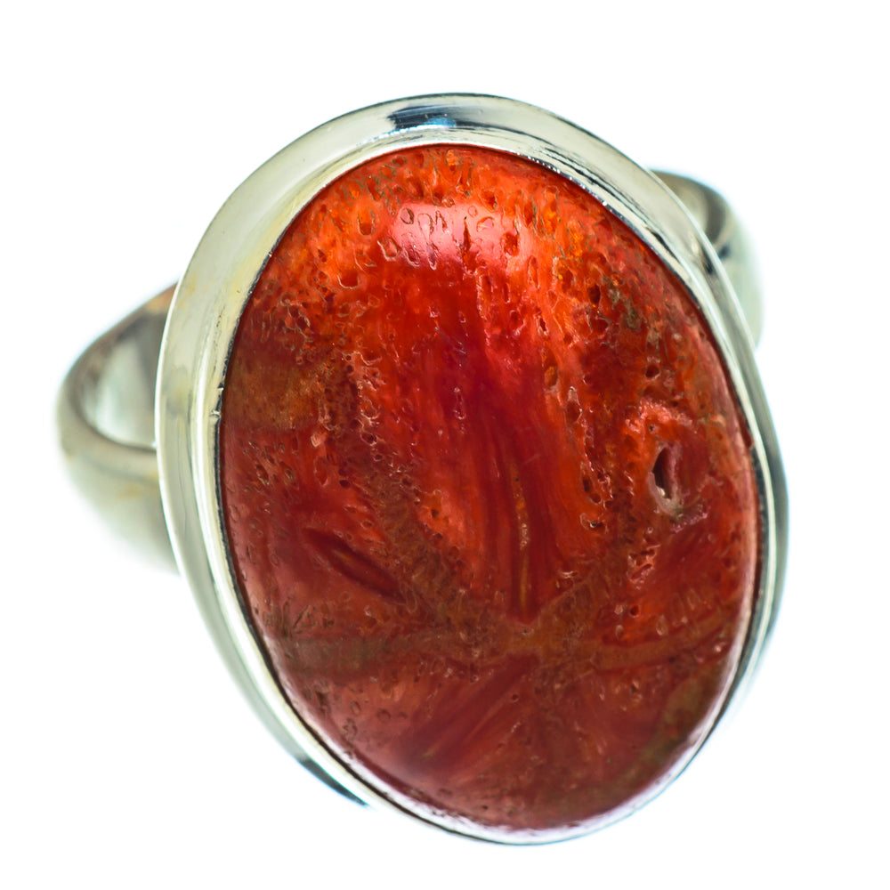 Sponge Coral Rings handcrafted by Anasilvercos - RING47505