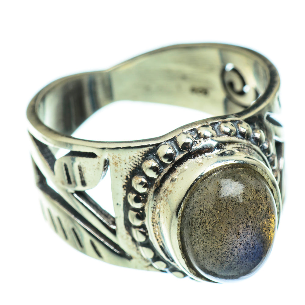 Labradorite Rings handcrafted by Anasilvercos - RING47596