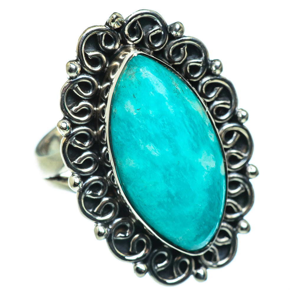 Amazonite Rings handcrafted by Anasilvercos - RING47598