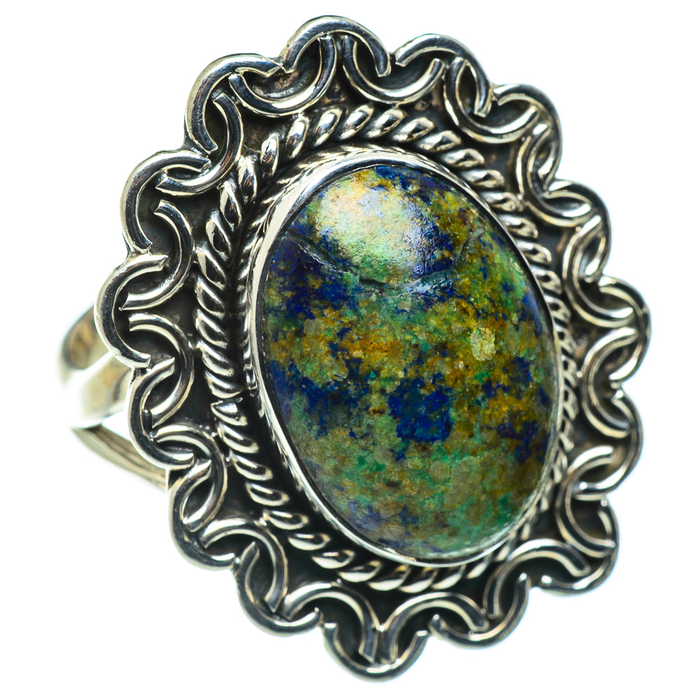 Azurite Rings handcrafted by Anasilvercos - RING47617