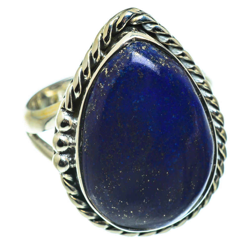 Lapis Lazuli Rings handcrafted by Anasilvercos - RING47656