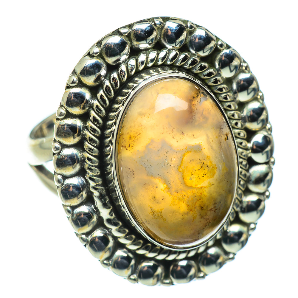 Ocean Jasper Rings handcrafted by Anasilvercos - RING47717 - Photo 2