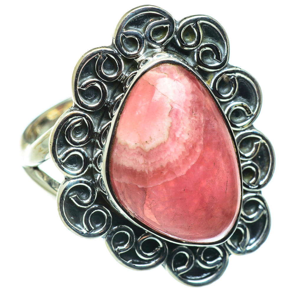Rhodochrosite Rings handcrafted by Anasilvercos - RING47723