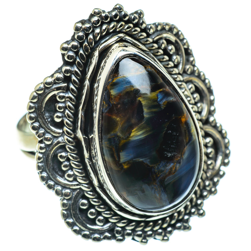 Pietersite Rings handcrafted by Anasilvercos - RING47728