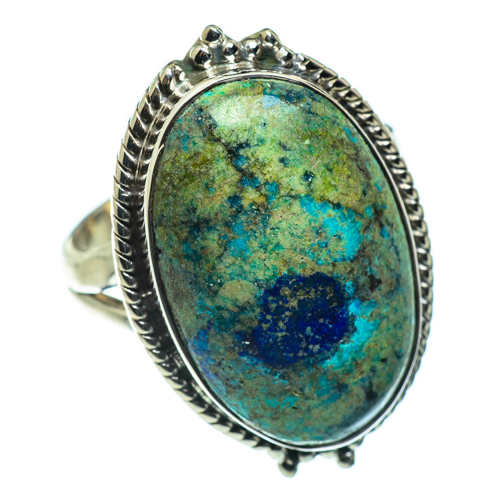 Azurite Rings handcrafted by Anasilvercos - RING47733