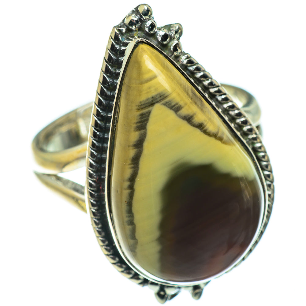Willow Creek Jasper Rings handcrafted by Anasilvercos - RING47775