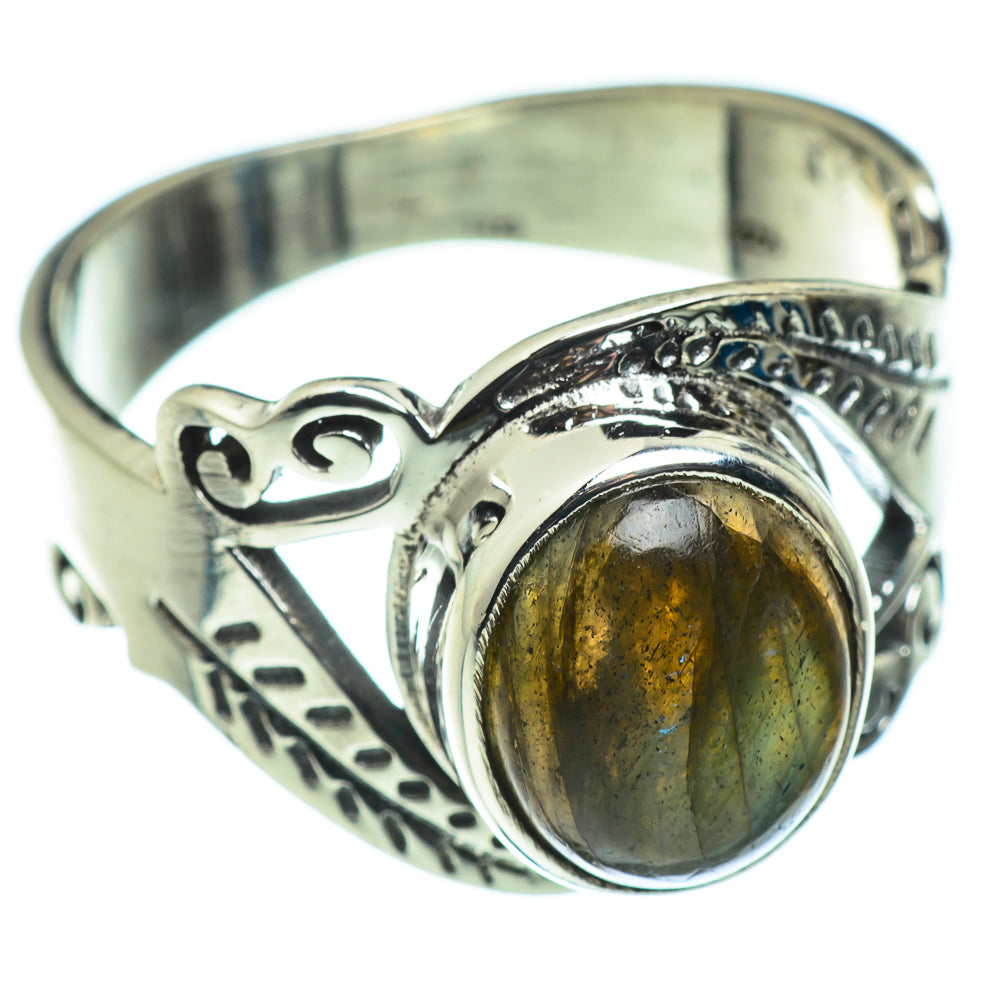 Labradorite Rings handcrafted by Anasilvercos - RING47776