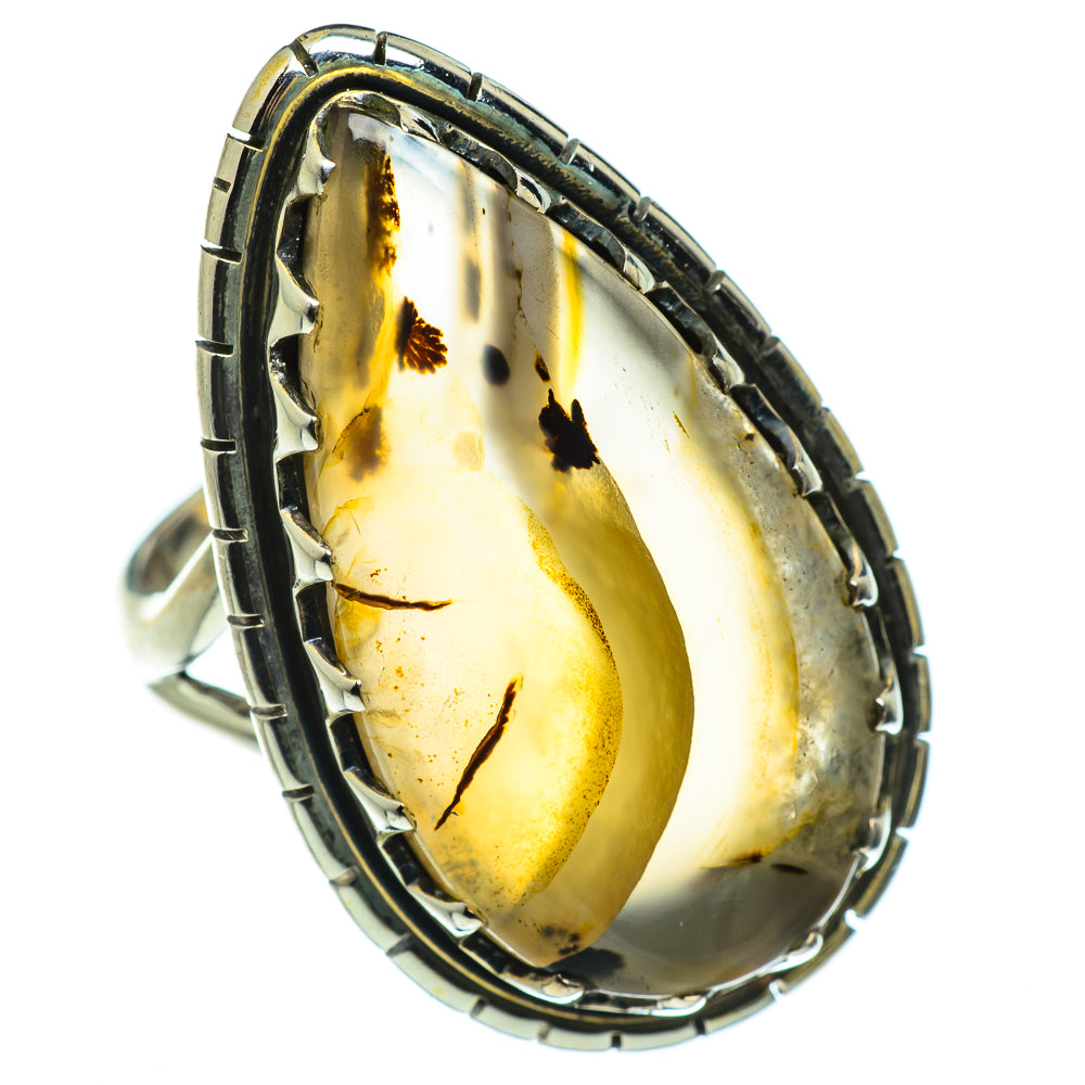 Montana Agate Rings handcrafted by Anasilvercos - RING47862