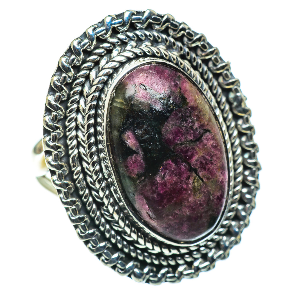 Russian Eudialyte Rings handcrafted by Anasilvercos - RING47863