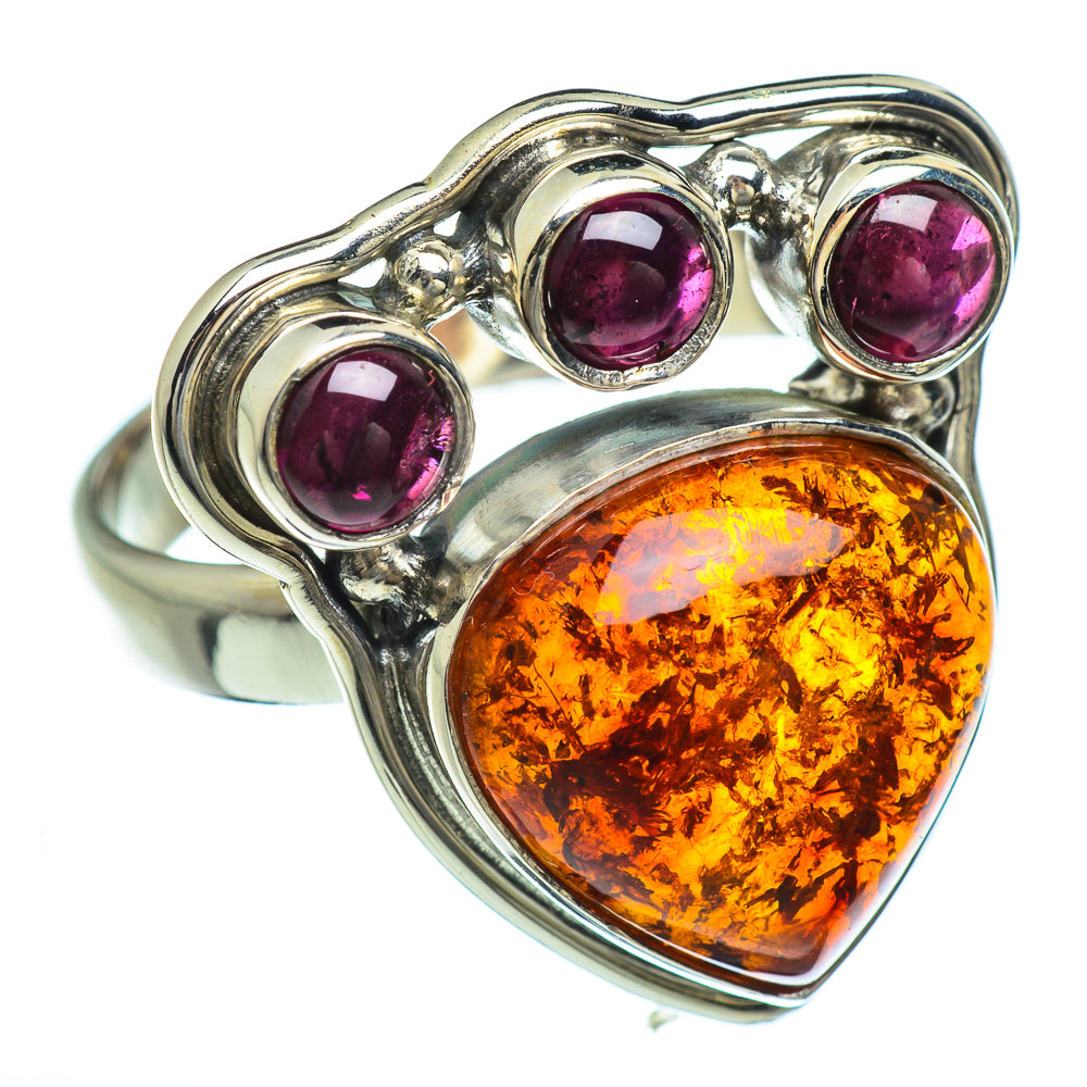 Baltic Amber Rings handcrafted by Anasilvercos - RING47905
