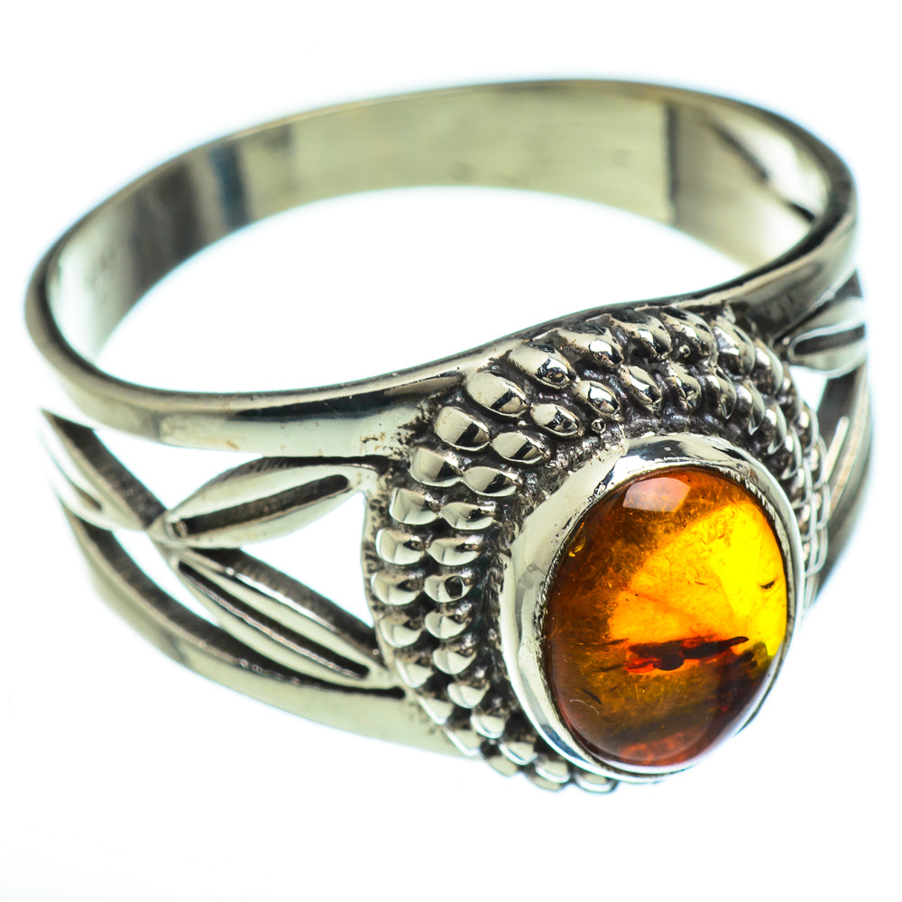 Baltic Amber Rings handcrafted by Anasilvercos - RING47906