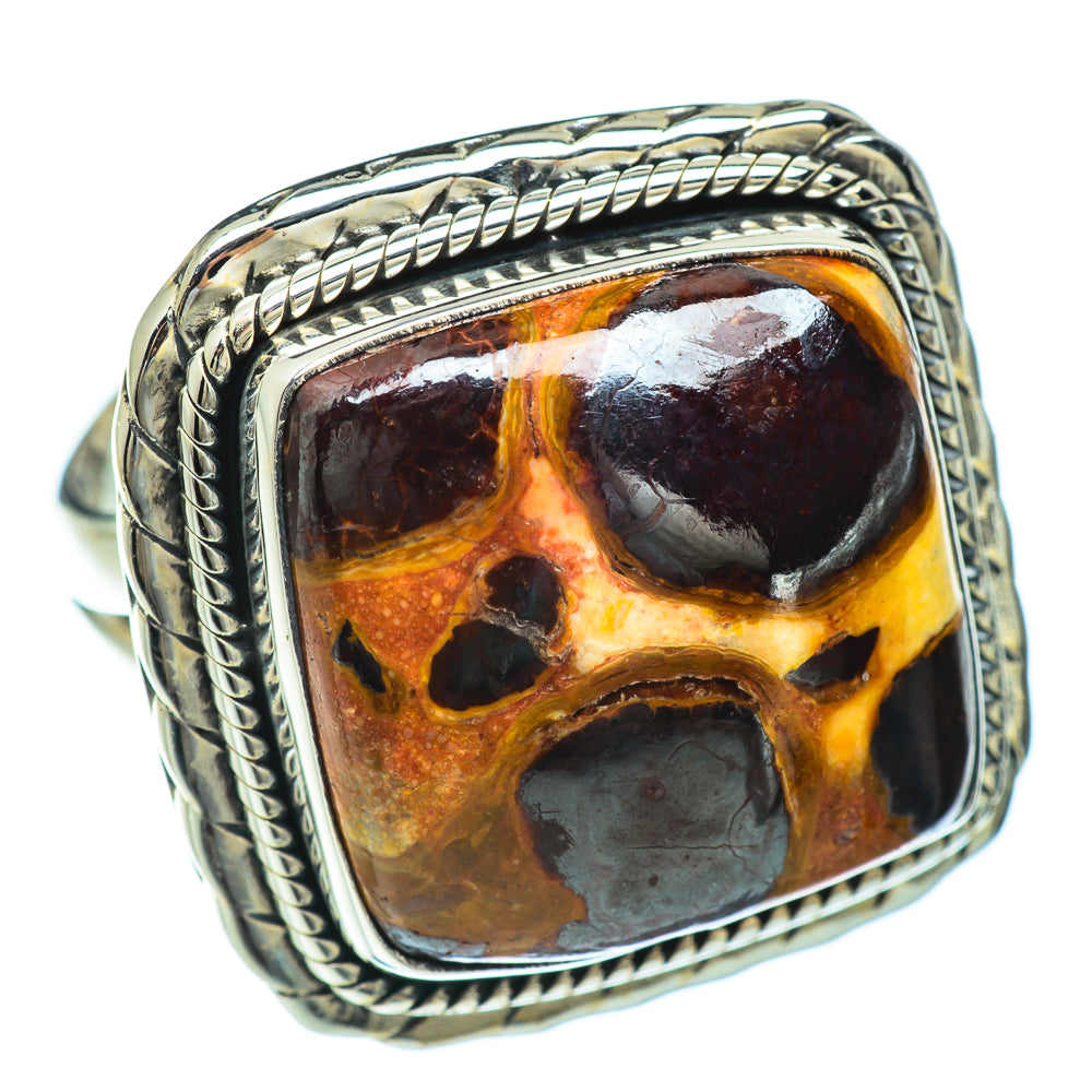 Chert Breccia Rings handcrafted by Anasilvercos - RING47966